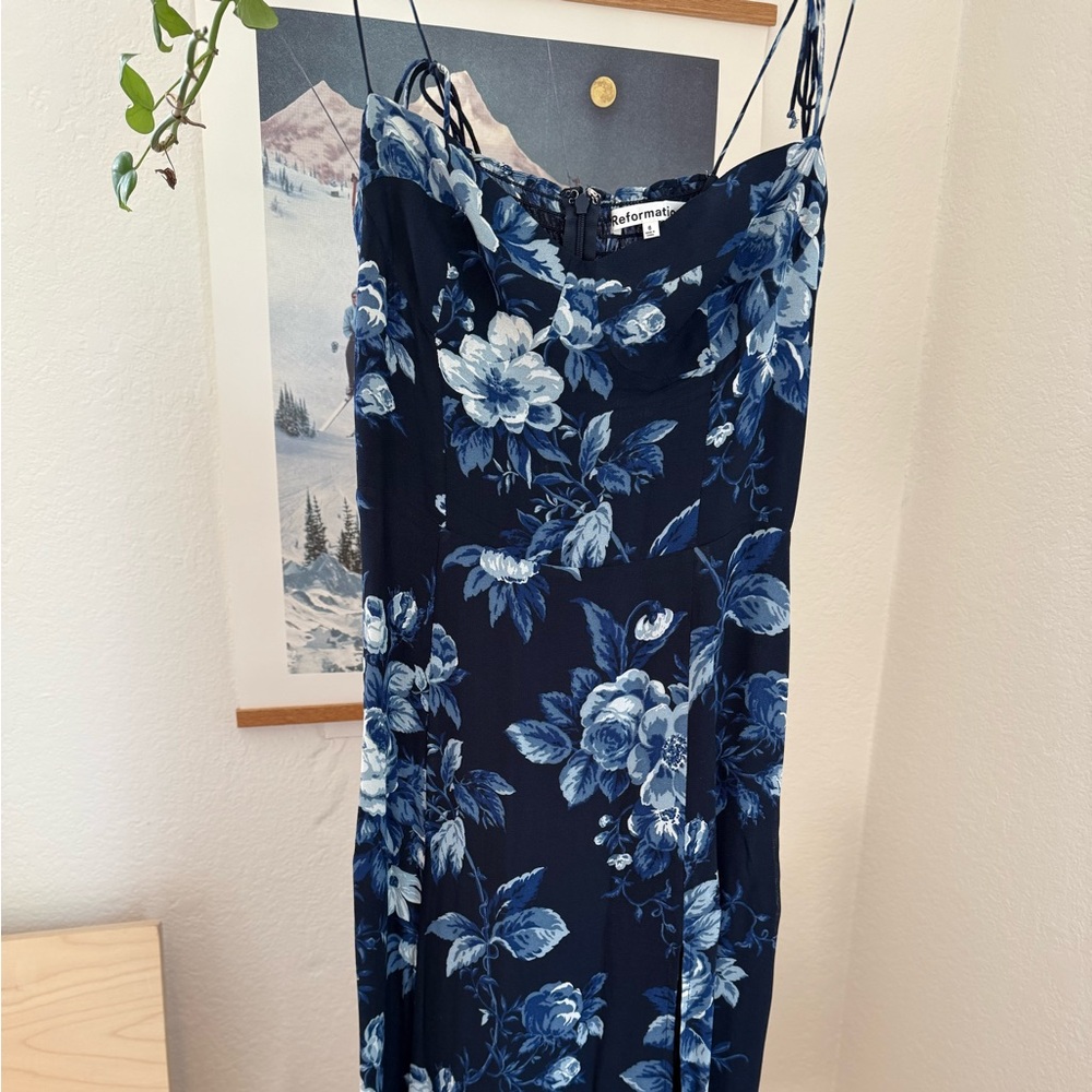 New Reformation Juliette Dress Lottie - Picture 4 of 6